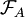 \mathcal{F}_A